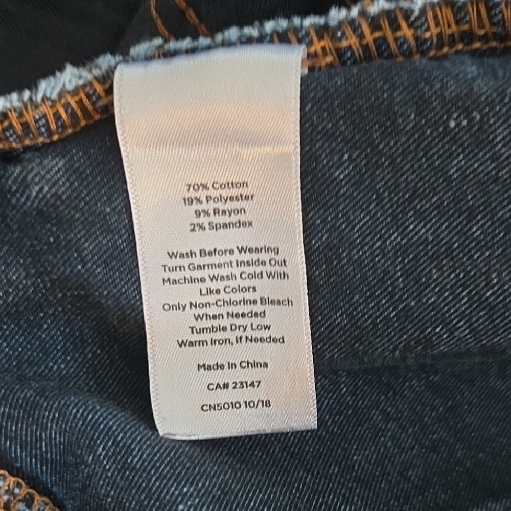 Talbots Women's Straight Leg Jeans in Light Blue, 18W - Picture 8 of 8